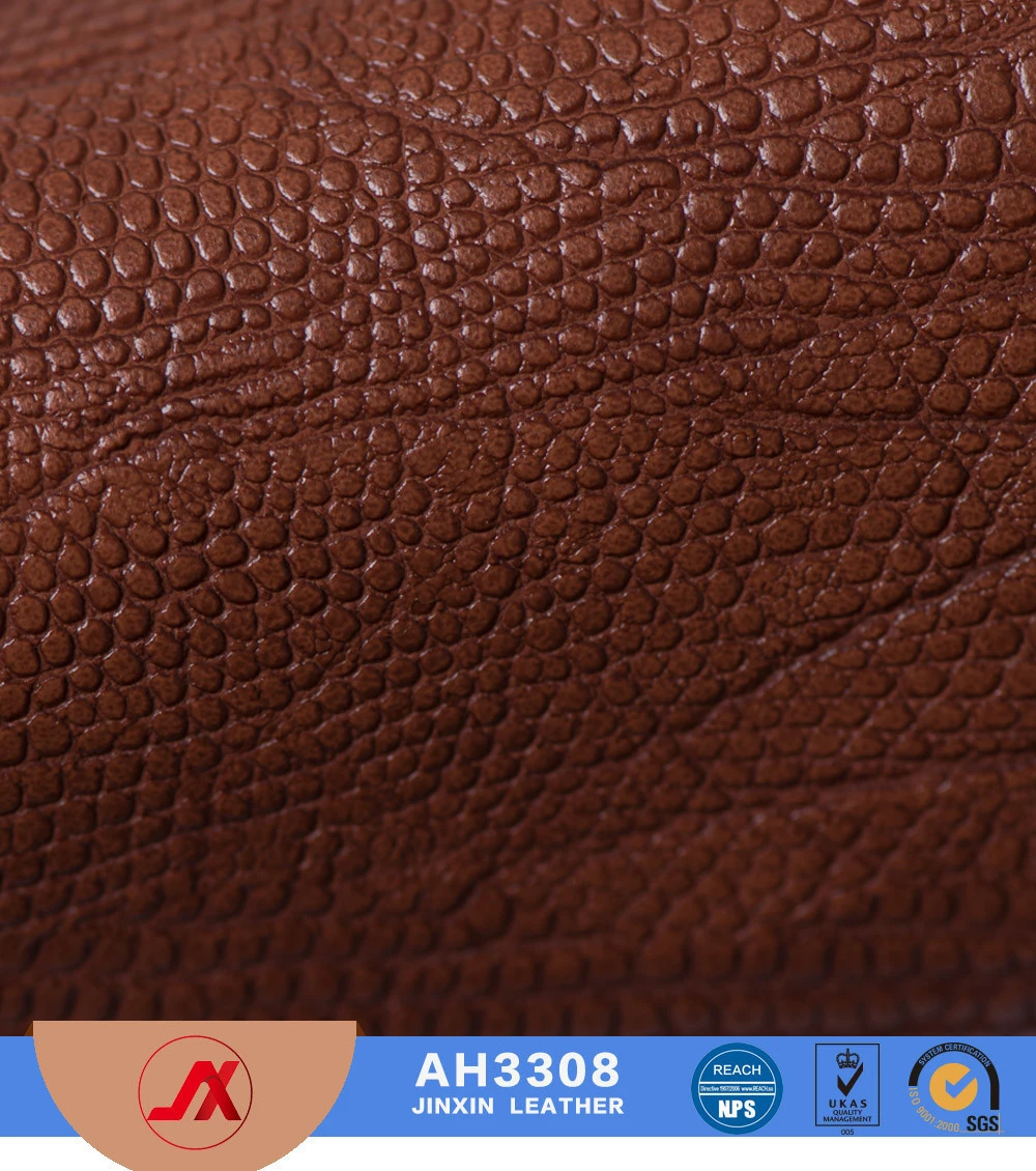 embossed imtation lizard skin pvc faux leather for making lady bags and shoes materials