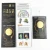 Import EMF Protection 24K Gold Plated Radiation Blocker for Cell Phone Anti Radiation Protector Sticker Universal for All Electronics from China