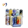 empty aerosol cans iron bottle for chemical packaging: shoe polish/ shaving Foam ect.