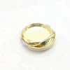 Empty clear cap egg shape with mirror compact powder case, cosmetic/makeup supplier from China