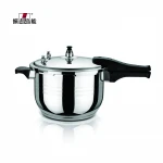 Energy-saving quick cooking hot sale  SUS304 Stainless Steel with Competitive price Pressure Cooker 6 Litres with color box