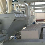 equipment of shaped gypsum powder block