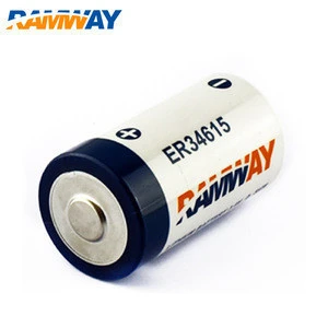 ER34615 3.6v LiSOCl2 Battery Type D size 3.6V 19 Ah Saft LS33600 replacement lithium battery for LoRa WAN Digital Sensor