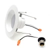 ETL cETL DLC Dimmable Round down light 8W 12W 15W 18W ceiling recessed mount LED downlight 4 6 inch fit for 5&quot; 6&quot; retrofit kits