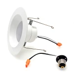 ETL cETL DLC Dimmable Round down light 8W 12W 15W 18W ceiling recessed mount LED downlight 4 6 inch fit for 5" 6" retrofit kits