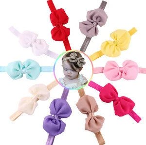 Europe and the United States fabric ribbon bows wholesale baby hair band