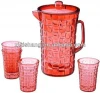 European Fashionable First Rate High Quality food grade plastic water pitcher jug Bpa free