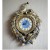 Import European Style Mute DIY Gold-plated Luxury Loving Peacock Decoration Wall Clock from China