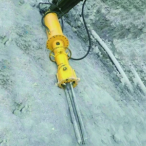 Excavator Hydraulic Driven Split rock usage Rock Splitter