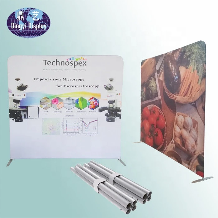 Exhibition banner stand fast show backdrops tension fabric display