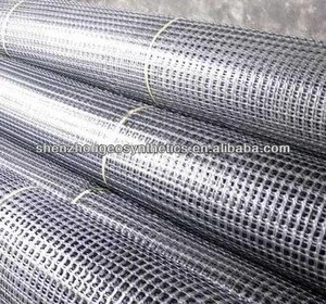 extruded processing geogrid for road construction material