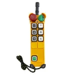 F24-6D 6 buttons double speed Electric hoist winch wireless remote control for tower cranes