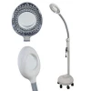 Facial Magnifying Lamp 5x Diopter LED Magnifier Light with Rolling Floor Stand Beauty Salon lamp