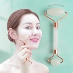 facial roller jade and face body massage rose quartz gua sha tool set