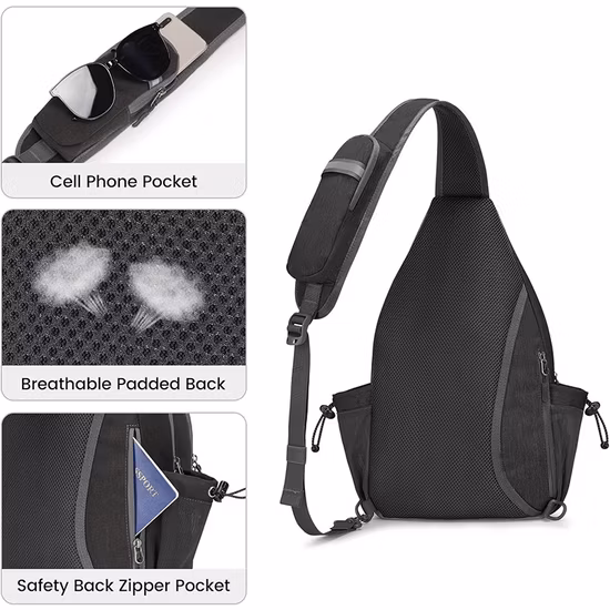 Import Factory Best-Selling Outdoor Sports Squash Tennis Racket Crossbody Bag Tennis Sling Backpack from China
