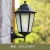 Import Factory direct European retro outdoor waterproof straight hexagon street wall lamp from China