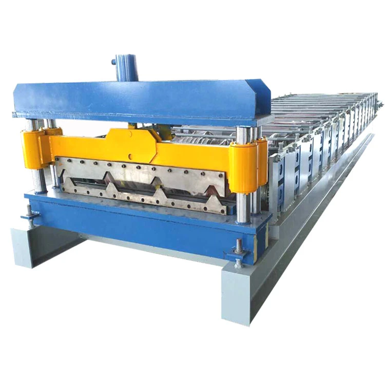 Factory Directly Supply steel roof machinery roofing sheet making galvanized panel roll forming machine