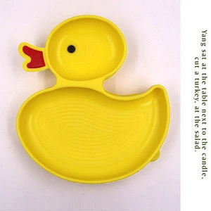 Factory outlet silicone dish baby plate