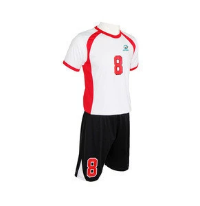 Factory price heat transfer gym wear any color youth soccer suit
