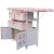 Import Factory Price Hot Wholesale Country Home Furniture Folding Ironing Board Wooden Storage Cabinet With Wicker Drawer from China