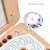 Import Factory sale cheap wood baby milk teeth storage box Wood Baby Tooth Box from China