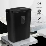 Factory Supplier Professional 14L A4 Stripes Shredder Office P4 Security Level Shredder Paper Cutting Machine