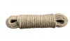 factory supply cheaper prices natural fiber Jute rope 6mmx100m