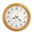 Import Factory supply home decor high quality traditional wooden wall clock from China