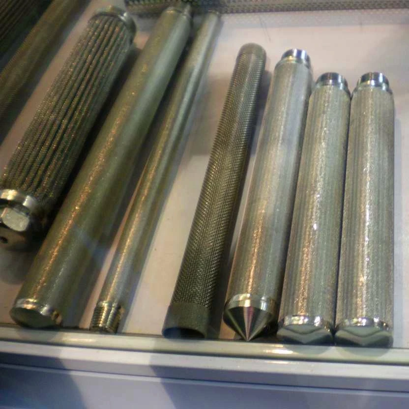 Factory Supply Stainless Steel Sintered Mesh Cylinder Filter Tubes,candle type multilayer wire cloth sintered cartridge