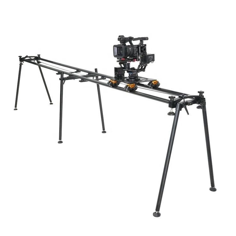 Factory wholesale rugged and portable camera shooting slider auxiliary equipment slide carbon fiber camera slider