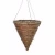 Import Factory wholesale wall hanging flower willow wicker basket garden basket with plastic lining for planting from China