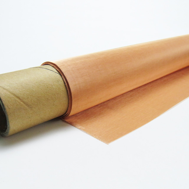 Buy Faraday Cage Shielding Red Copper Wire Mesh/pure Copper Wire Net ...