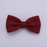 Fashion Bow ties Mens Adjustable Solid Bowties Wedding Party Bow Tie For Men