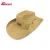 Import fashion customized big brim cowboy paper straw hat for promotion from China