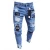 Import Fashion destroyed ripped mans denim men biker trousers jeans from China
