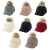 Import Fashion Knitted Baby Hat Pompom Winter Cap for Kids Adjustable Solid Baby Winter Hat Accessories Children Cap for 2-5 Years 1PC from China