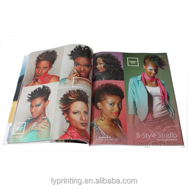 fashion magazine/advertising pamphlet/cosmetic products booklet
