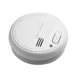 Fire Detectors 9v wired  optical-electronic point home  smoke detector sensor with relay output