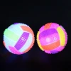 Flashing LED Volleyball Light Up Bouncing Massage Ball Kid Color Change Toy CC238