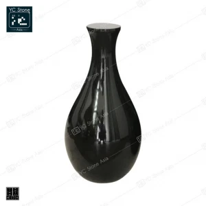 Flower Vase For Black Granite Scenes Domestic Flowerpot Decorative Vase