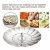 Import Folding Dish Steam Stainless Steel Food Basket Mesh Vegetable Vapor Cooker Steamer Expandable Kitchen Tool Steamer from China