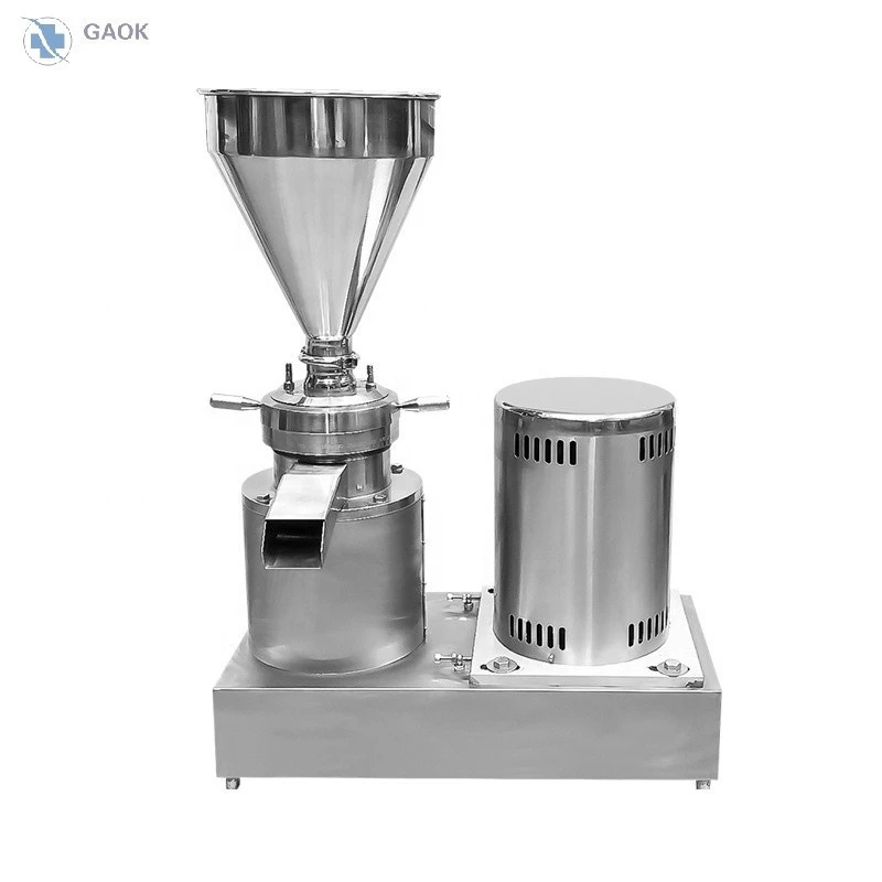Food and Pharmaceutical Processing Colloid Milling Machine/Colloid Mill Stainless Steel Cocoa Nut Colloid Mill