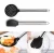 Food-Grade Eco-Friendly Silicone Cooking Tools 8 Pcs Non Stick Kitchen Gadgets Cookware Set