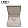 FORTE suit ring earring pendant bangle gold jewellery box jewelry set packaging boxes