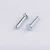 Import free sample carbon steel galvanized flat head solid screw rivet from China