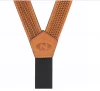 FREE SAMPLE FACTORY PRICE Wholesale custom genuine leather suspenders fashion suspenders for men
