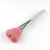 Import Free Sample Heart Shape Blush Brush with Premium Soft Synthetic Hair from China