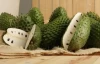 Fresh Soursop Guanabana Fruit With Juicy and Gelatinous White Pulp