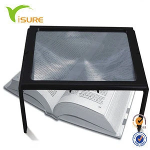 Full Page Reading Magnifier with LED with Stand