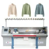 Fully jacquard sweater double system 100inch 10G flat knitting machine sale